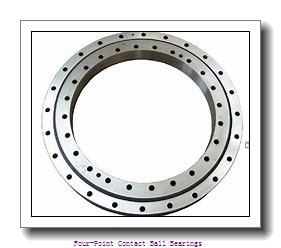 75 mm x 130 mm x 25 mm  skf QJ 215 MA four-point contact ball bearings