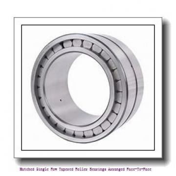 skf 31305/DF Matched Single row tapered roller bearings arranged face-to-face