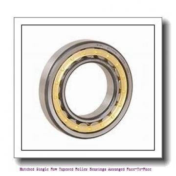 skf 30211/DF Matched Single row tapered roller bearings arranged face-to-face