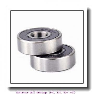 timken 619/5-2RZ Miniature Ball Bearings (600, 610, 620, 630)
