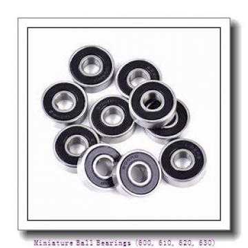 timken 618/5-2RZ Miniature Ball Bearings (600, 610, 620, 630)