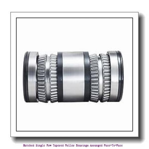 190 mm x 260 mm x 45 mm  skf 32938/DF Matched Single row tapered roller bearings arranged face-to-face #1 image