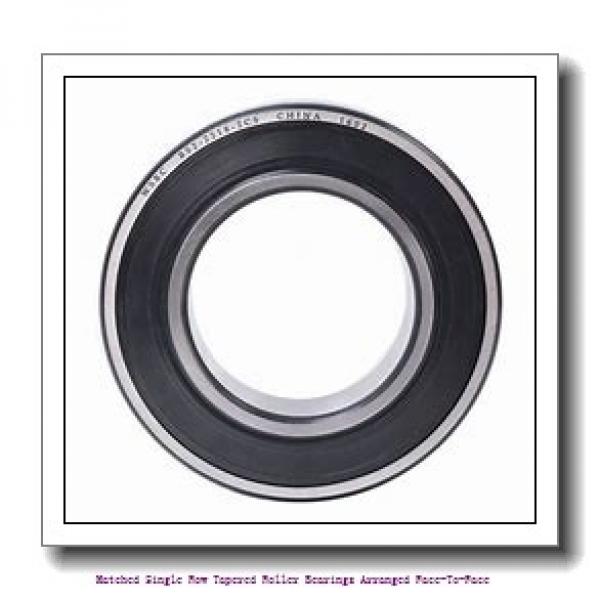 70 mm x 110 mm x 31 mm  skf 33014/DF Matched Single row tapered roller bearings arranged face-to-face #2 image