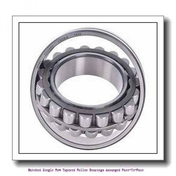 110 mm x 180 mm x 56 mm  skf 33122/DF Matched Single row tapered roller bearings arranged face-to-face #2 image