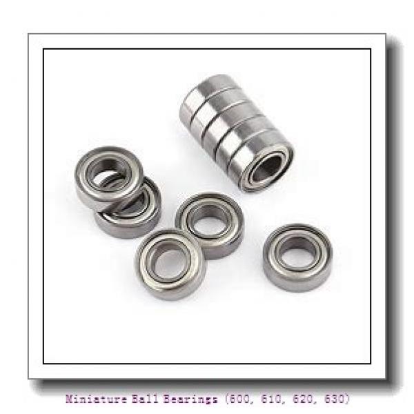 timken 618/6-2RZ Miniature Ball Bearings (600, 610, 620, 630) #2 image