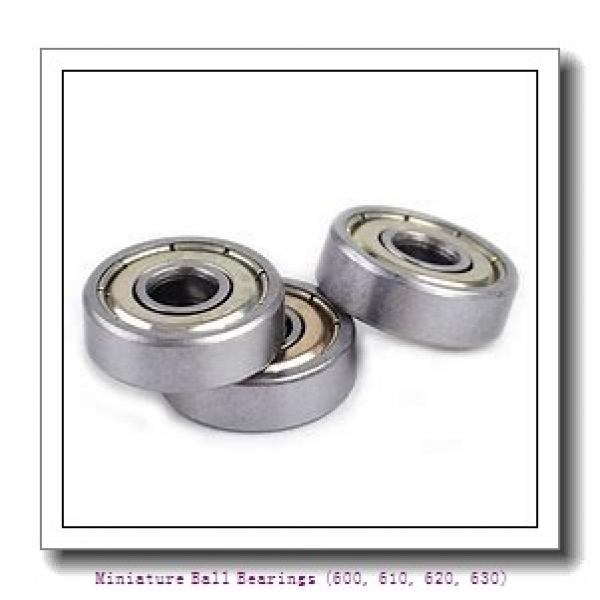 timken 619/6-2RZ Miniature Ball Bearings (600, 610, 620, 630) #2 image