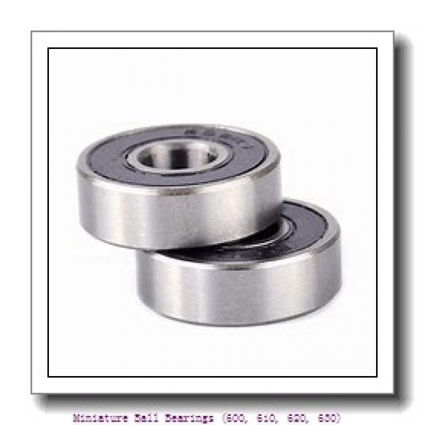 timken 604-2RS Miniature Ball Bearings (600, 610, 620, 630) #2 image