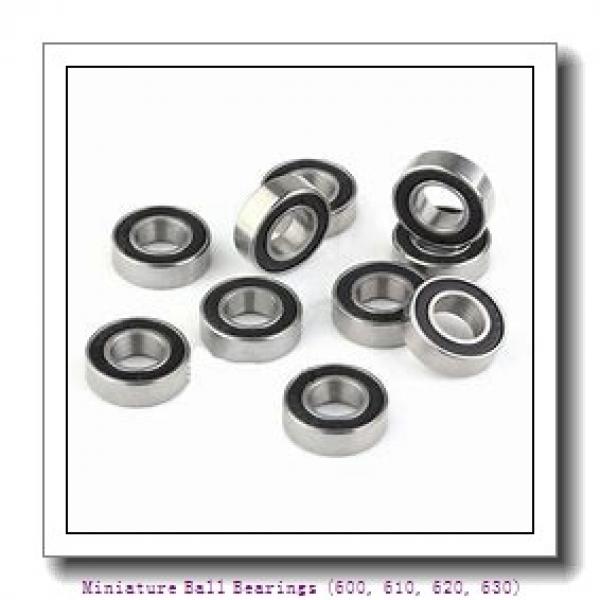 5 mm x 16 mm x 5 mm  timken 625-ZZ-C3 Miniature Ball Bearings (600, 610, 620, 630) #2 image