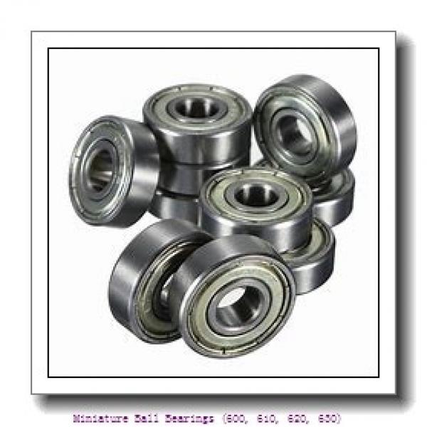 7 mm x 22 mm x 7 mm  timken 627-2RS-C3 Miniature Ball Bearings (600, 610, 620, 630) #1 image