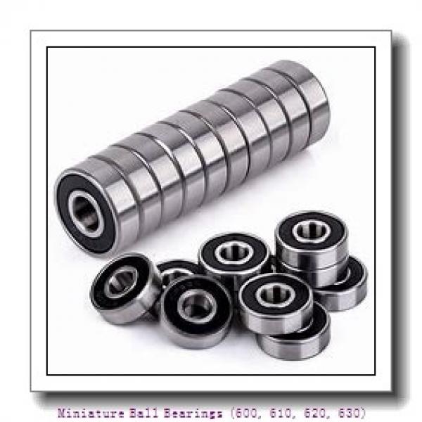 7 mm x 22 mm x 7 mm  timken 627-2RS-C3 Miniature Ball Bearings (600, 610, 620, 630) #2 image