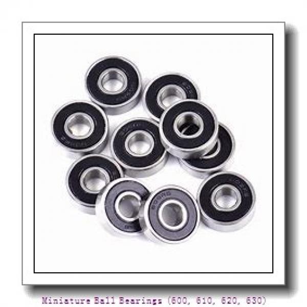 7 mm x 19 mm x 6 mm  timken 607-ZZ-C3 Miniature Ball Bearings (600, 610, 620, 630) #1 image