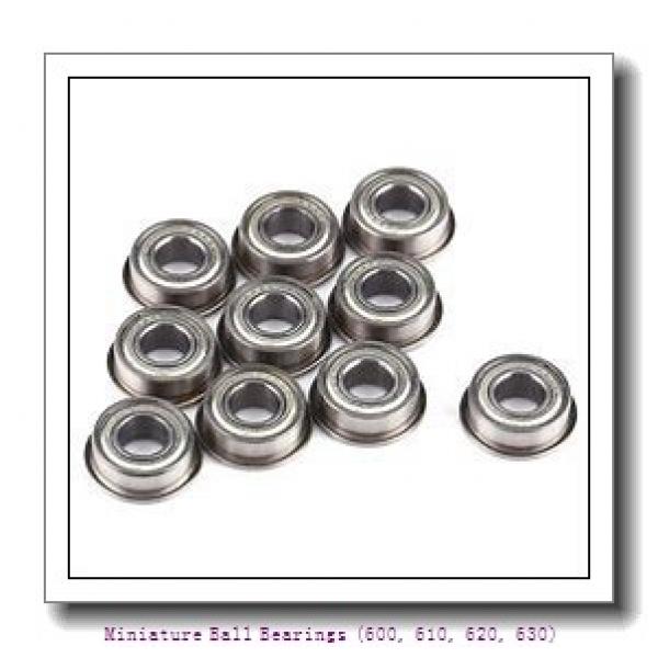 timken 618/5-2RS Miniature Ball Bearings (600, 610, 620, 630) #1 image